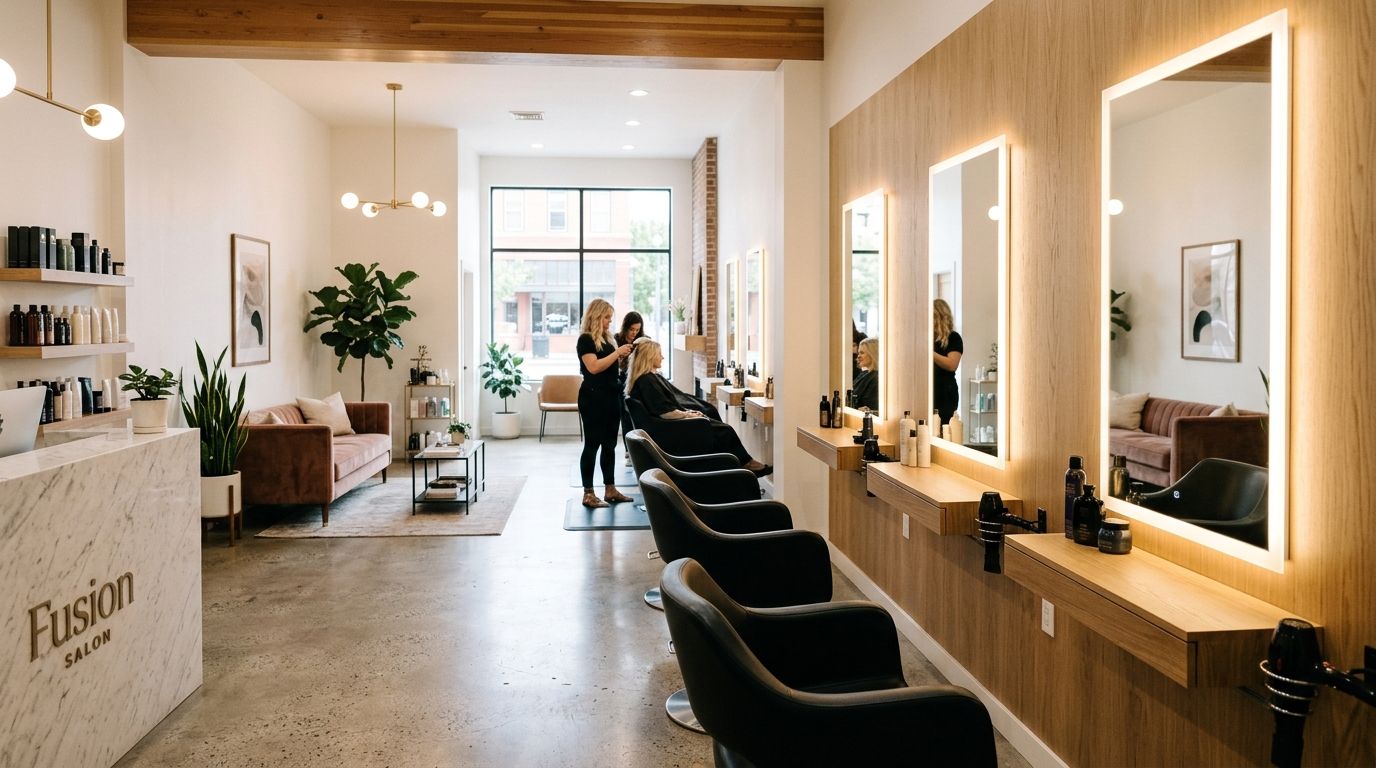 Illustration of Fusion Salon, beauty salon in Pendleton, OR, photo 1 of 1